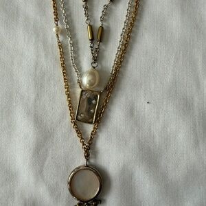 Silpada Charisma Sterling Silver 3 tier convertible necklace N3186